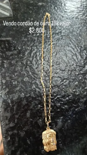 Vendo cordão de ouro