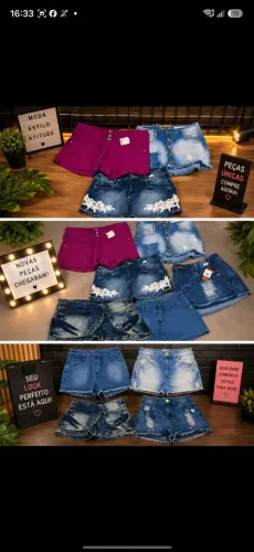 Shorts jeans varios .odelos