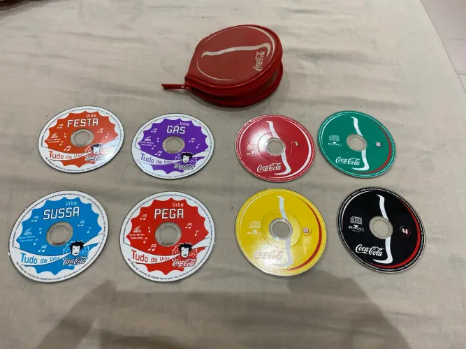 Coleção Mini CDs Coca-Cola (1ª e 2ª geração)