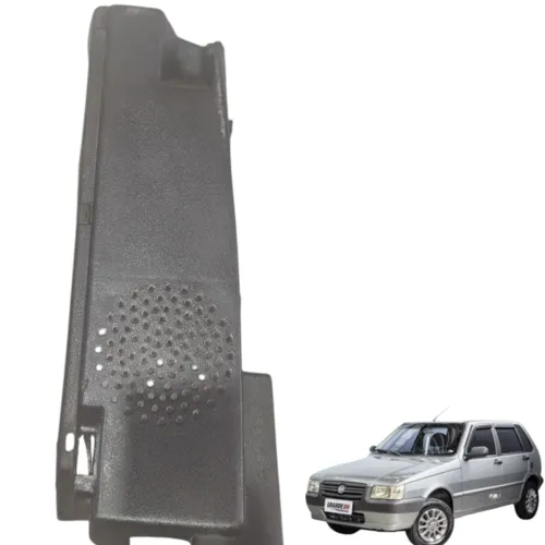 Suporte Bagagito Tampão Direito Fiat Uno Mille V19 Preto