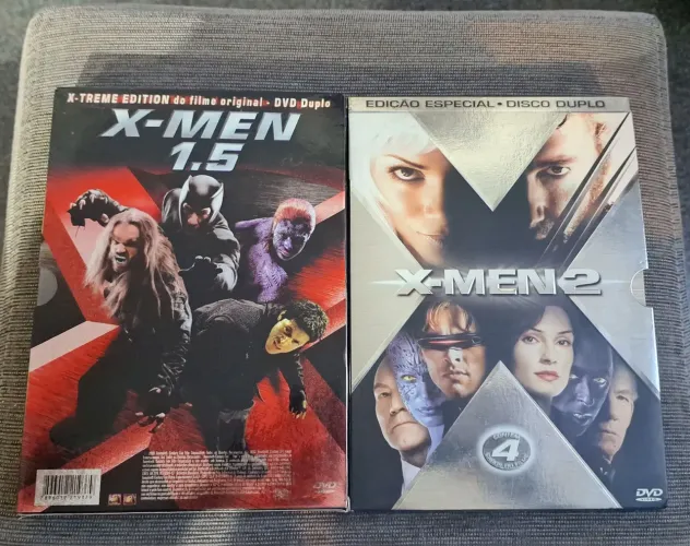 DVDs Duplos X-Men 1.5 e X-Men 2