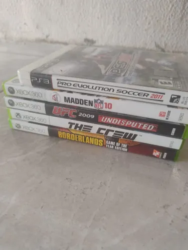 PACK DE JOGOS XBOX 360 +1 PS3 ORIGINAIS