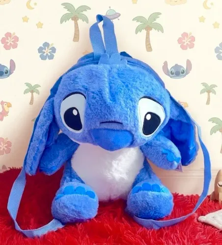 Mochila Linda Nova na Etiqueta do STITCH R$:79,99