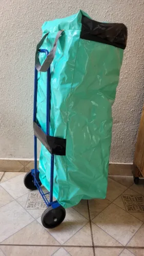 Carrinho de compras com Bolsa Grande
