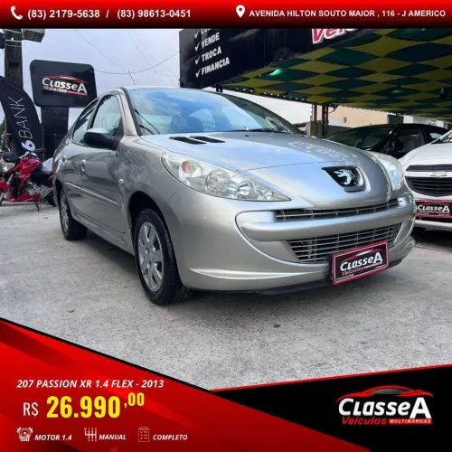 Peugeot 207 Sedan Passion XR 1.4 Flex 8V 4P 2013