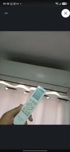 Vendo ar condicionado semi novo