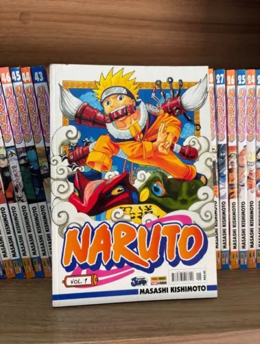 Coleção completa Naruto vol. 01 ao 72