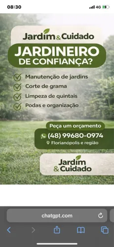 Jardineiro de confiança