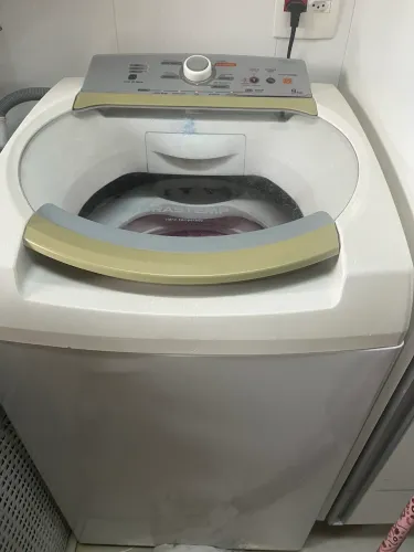 Lava roupa Brastemp com defeito
