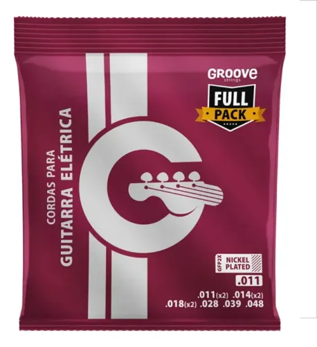 Encordoamento Para Guitarra Full Package Calibre 0.011 Solez