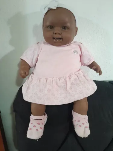 Linda bebê negra antiga da cotiplas  na PROMOÇÃO  mes de maio 
