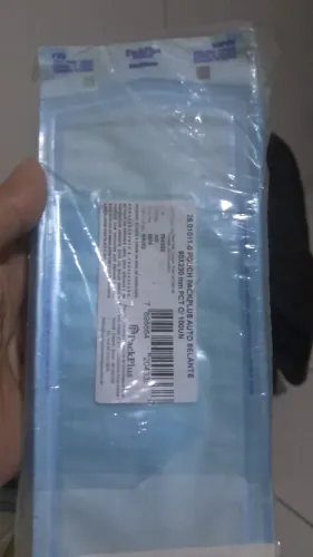 Saco para esterilizar alicates e objetos cortantes