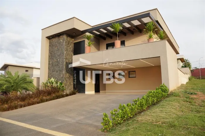 Sobrado exuberante no Jardins Itália com 05 suites plenas contando com 443 m2 de área Cons