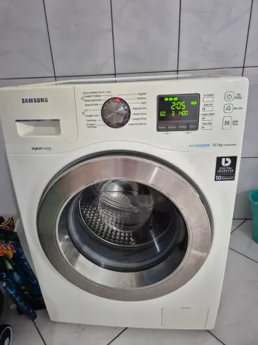 Maquina de lavar samsung Ecobuble 10,1kg