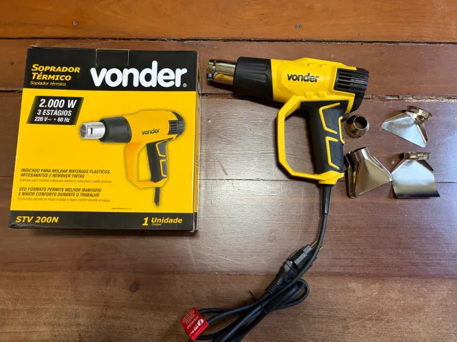 Soprador Térmico Vonder 2.000w - 3 estágios- 220v - 60Hz