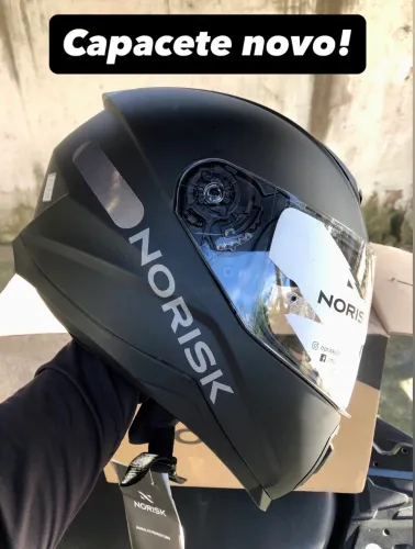 Capacete Norisk novo