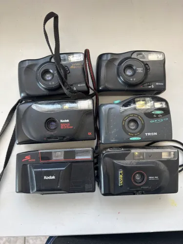 Kit 6 câmeras não testadas