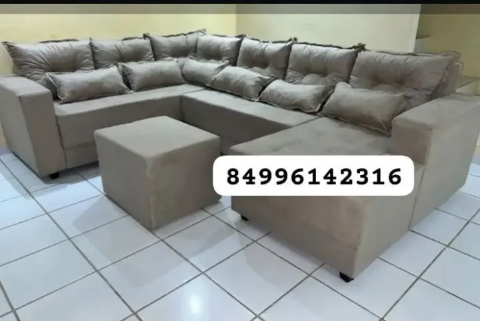 Sofá Canto com CHAISE 