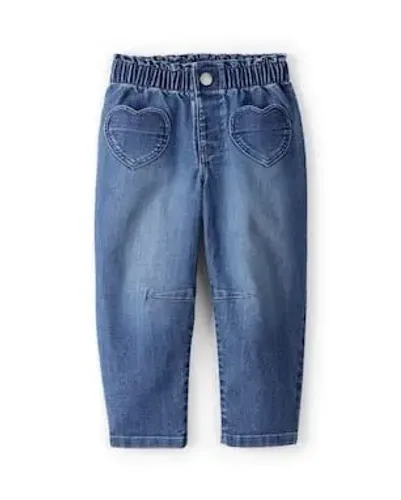 Calça Jeans com elástico na cintura Carters 4 anos NOVA