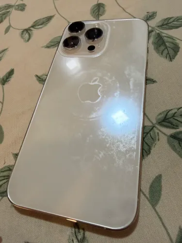 iPhone 14 Pro Max Prateado / Branco