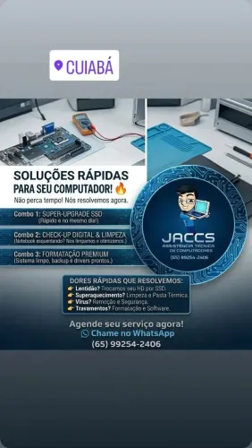Técnico em computador e notebook 