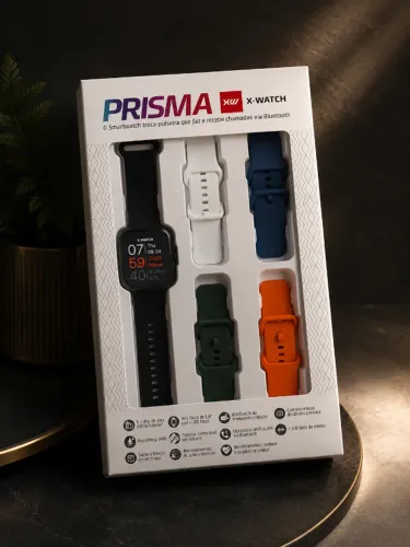 Smartwatch X-WATCH Prisma - Faz e Recebe Ligação - NOVO/LACRADO