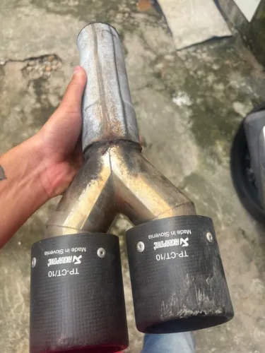 Vendo ponteira inox e 3.5