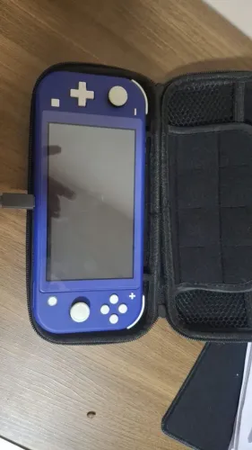 Nintendo Switch Lite Desbloqueado + Case + SD | Ótimo Estado