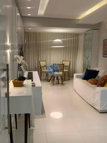 Apartamento mobiliado quarto e sala para alugar 50m2 na Pituba