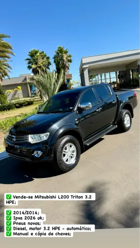 Mitsubishi L200 Triton HPE 3.2 CD TB Int.diesel AUT 2014