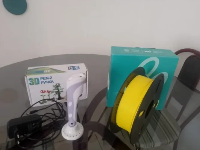 caneta impressora 3D com filamento PLA 1 kg