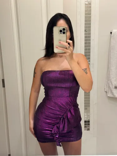 Vestido roxo My Favorite Things PP