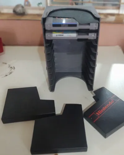 Nes Nintendinho organizador guarda jogos