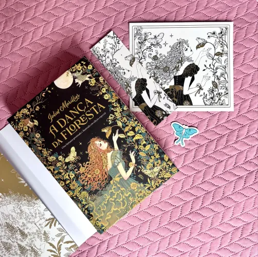 livro ?a dança da floresta? editora wish