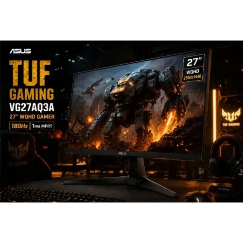 MONITOR GAMER ASUS TUF GAMING VG27AQ3A 27? - DESEMPENHO EXTREMO PARA QUEM LEVA O JOGO A SÉ