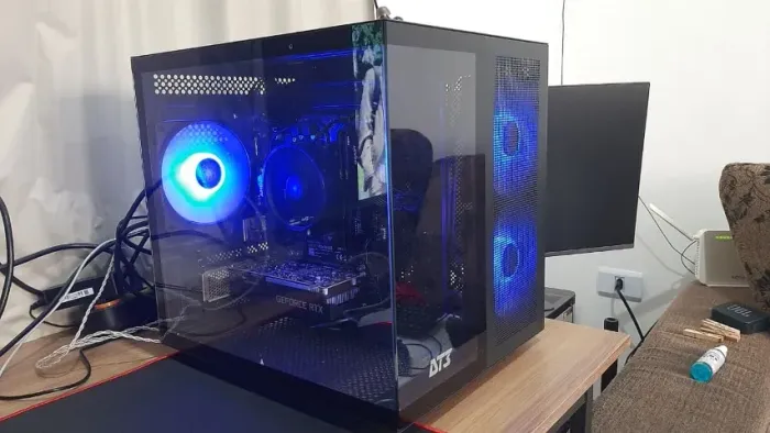 Pc Gamer Completo - Ryzen 5 5500 + Rtx 3050 + Monitor 180Hz