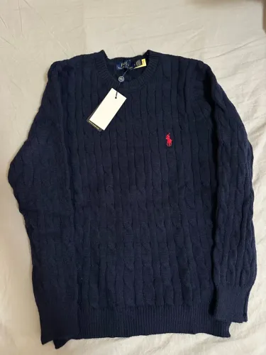 Suéter Ralph Lauren azul marinho