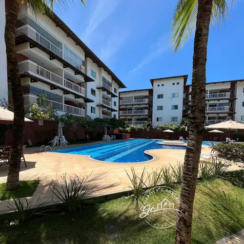 Porto das dunas - Condominio Porto Beach Apartamento Terreo Mobiliado