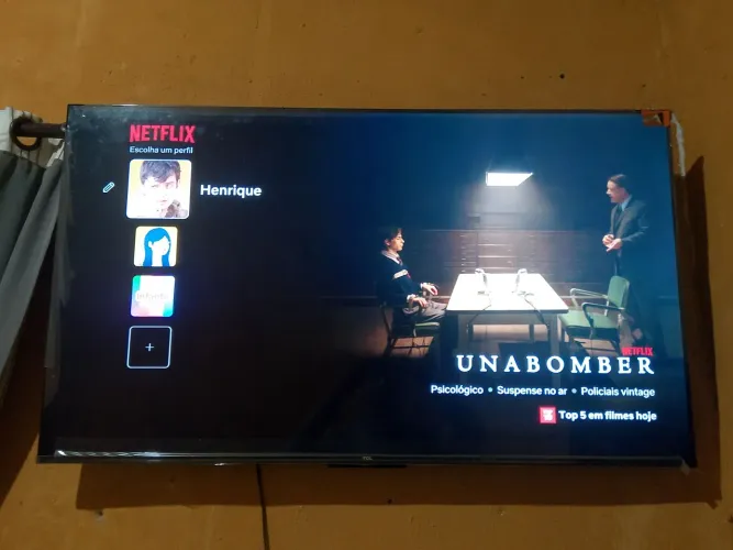Vendo TV 50 Polegadas TCL 4k Google Comando de voz