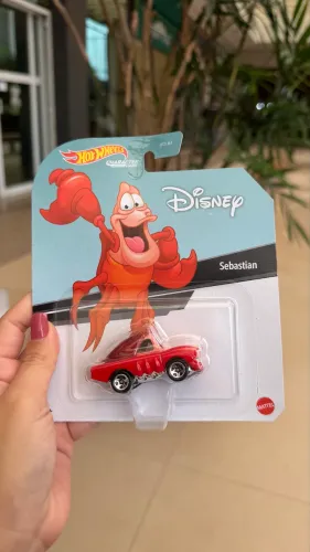 Hot Wheels Characters Cars Sebastião Ariel Disney