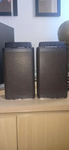 Par de caixinhas sourrond da soundbar jbl bar 5.1