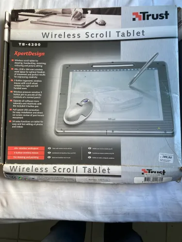 Wireless Scroll Tablet Trust