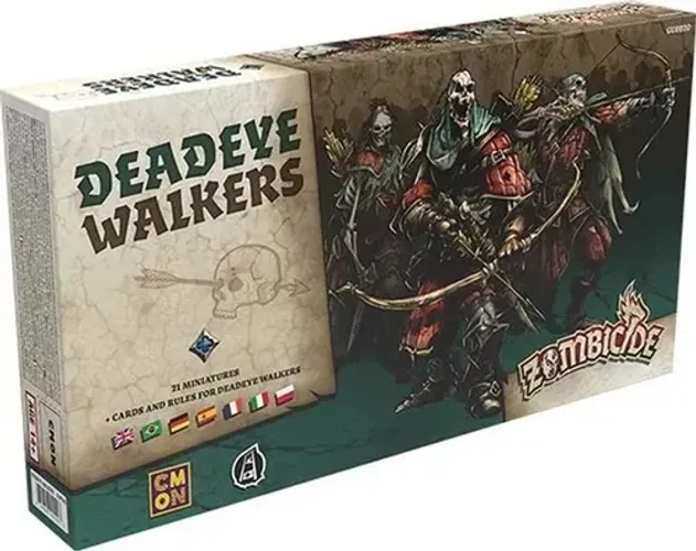 Cartas em italiano Arqueiros Zombicide black plague