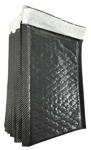 Saco Plástico Com Bolha Cinza Escuro 20x30 Com 98 Unidades
