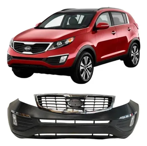 Parachoque Envolvente Sportage 2011 2012 2013 Completo Preto