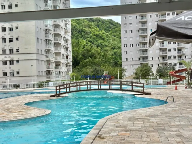 Apartamento à venda lazer, 2 quartos suite Acqua play Santos/SP