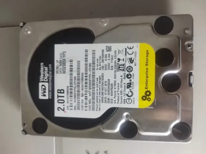 HD Western Digital Enterprise Storage 2TB (WD2003FYPS)