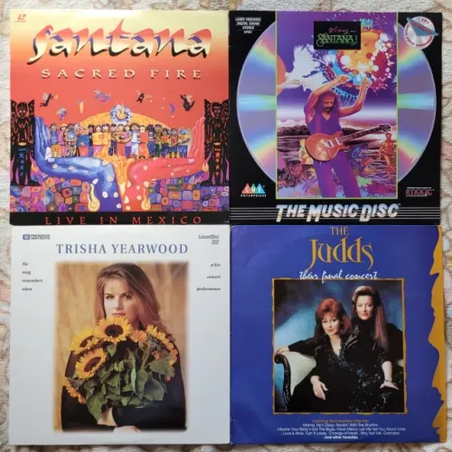 Lote 8 Laserdisc Variados Conforme Fotos Funcionando Perfeitamente - Laser Disc