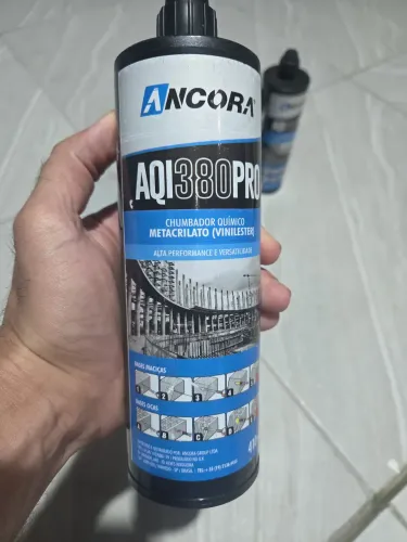 4 Chumbadores Químicos Âncora AQI380PRO 410 ml - Viniléster