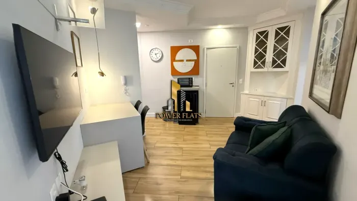 Apartamento Mobiliado Para Locação Em Moema Studio Próx Metrô Eucaliptos Shopping Ibirapue